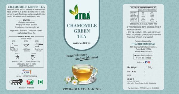 Chamomile Green Tea