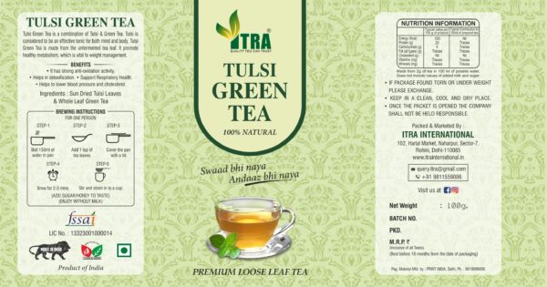 Itra Tulsi Green Tea